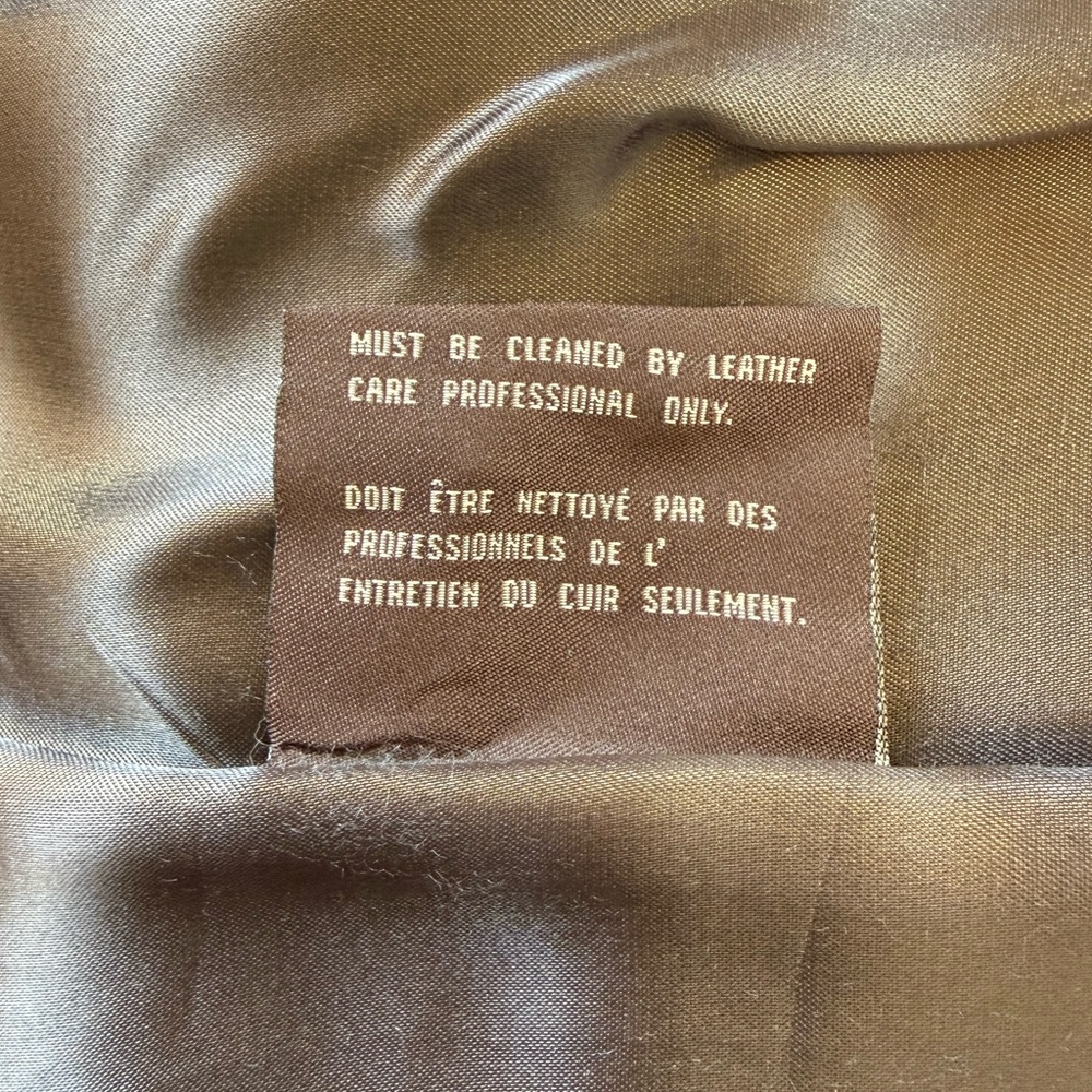 Andrew Marc Leather Dark Brown Men’s - Picture 6 of 11